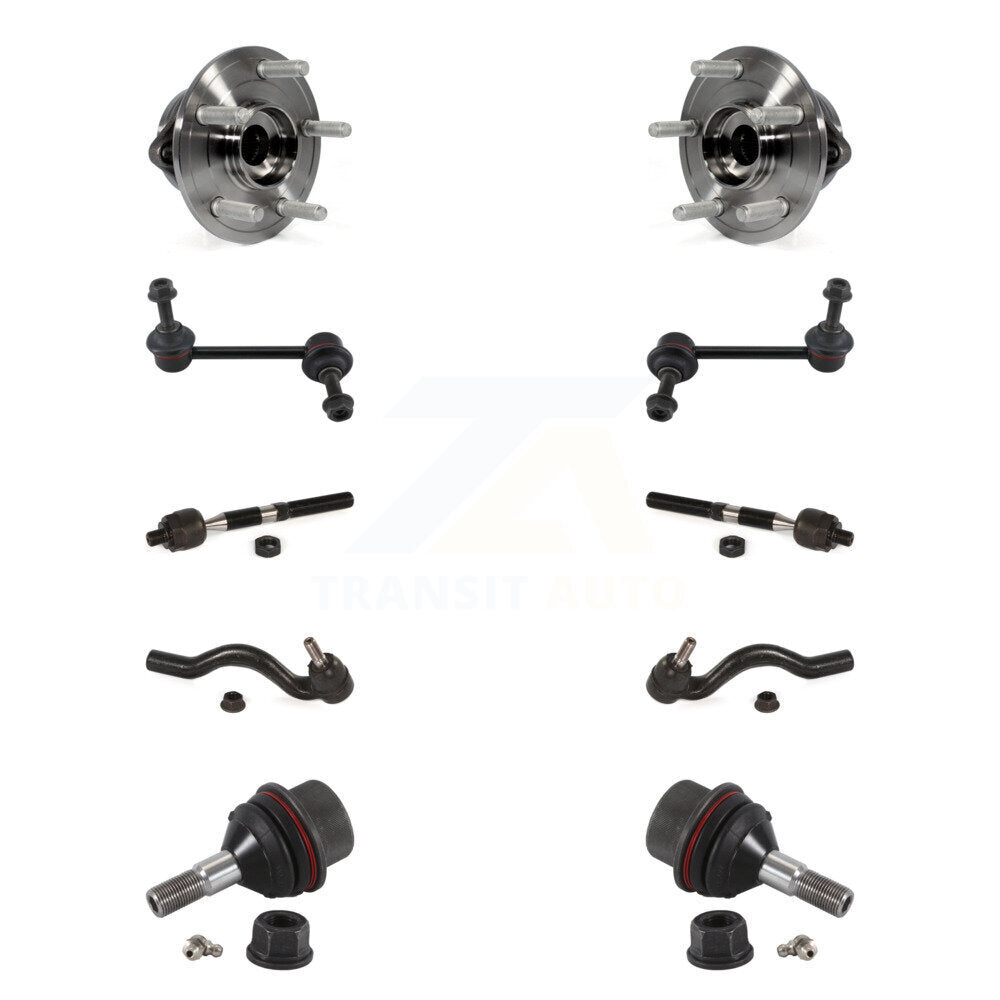 Transit Auto K7T-109395 Wheel Bearing and Hub Assembly for 2011-2015 Dodge Durango, Jeep Grand Cherokee - Front product image