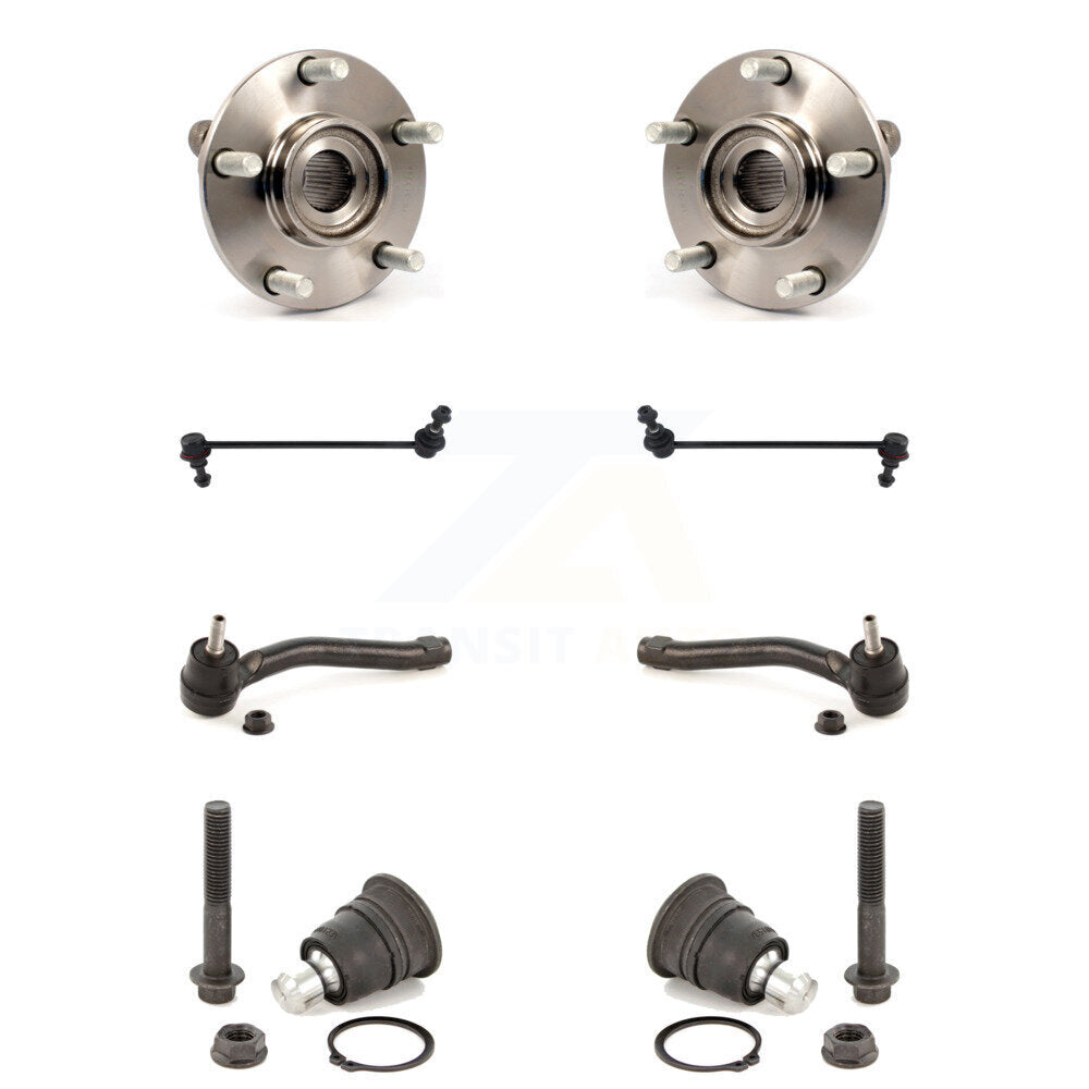 Transit Auto K7T-109402 Wheel Bearing and Hub Assembly for 2008-2015 Nissan Rogue Select, Nissan Rogue - Front product image