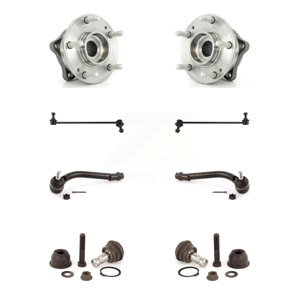 Transit Auto K7T-109407 Wheel Bearing and Hub Assembly for 2007-2013 Kia Sorento, Hyundai Santa Fe - Front product image