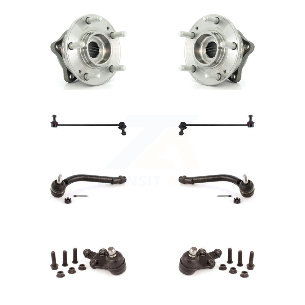 Transit Auto K7T-109408 Wheel Bearing and Hub Assembly for 2007-2012 Hyundai Veracruz - Front product image