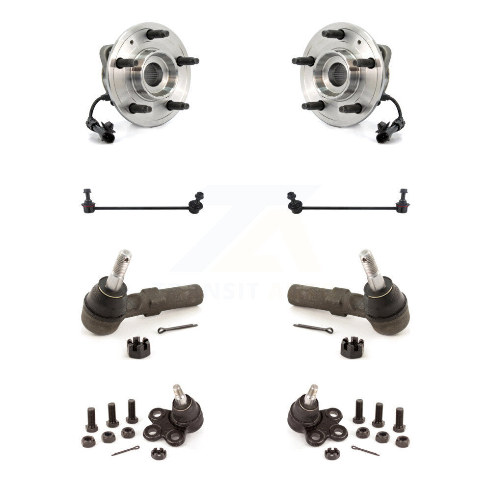 Transit Auto K7T-109434 Wheel Bearing and Hub Assembly for 2007-2009 Chevrolet Equinox, Pontiac Torrent - Front product image