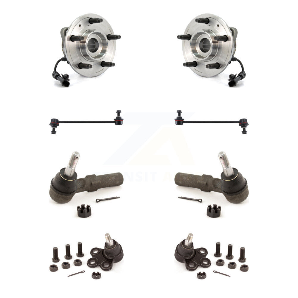 Transit Auto K7T-109435 Wheel Bearing and Hub Assembly for 2008-2010 Chevrolet Equinox, Pontiac Torrent, Saturn Vue - Front product image