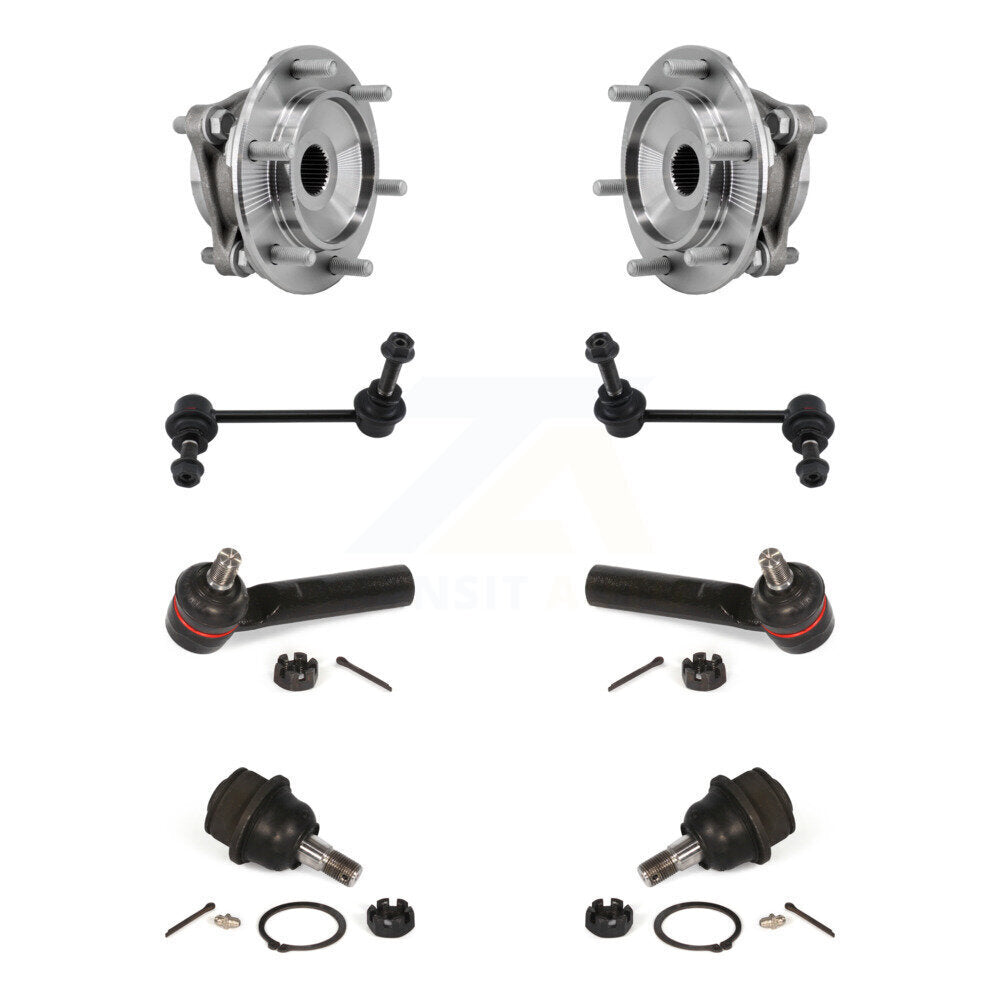 Transit Auto K7T-109443 Wheel Bearing and Hub Assembly for 2003-2009 Toyota FJ Cruiser, Lexus GX470, Toyota 4Runner - Front product image