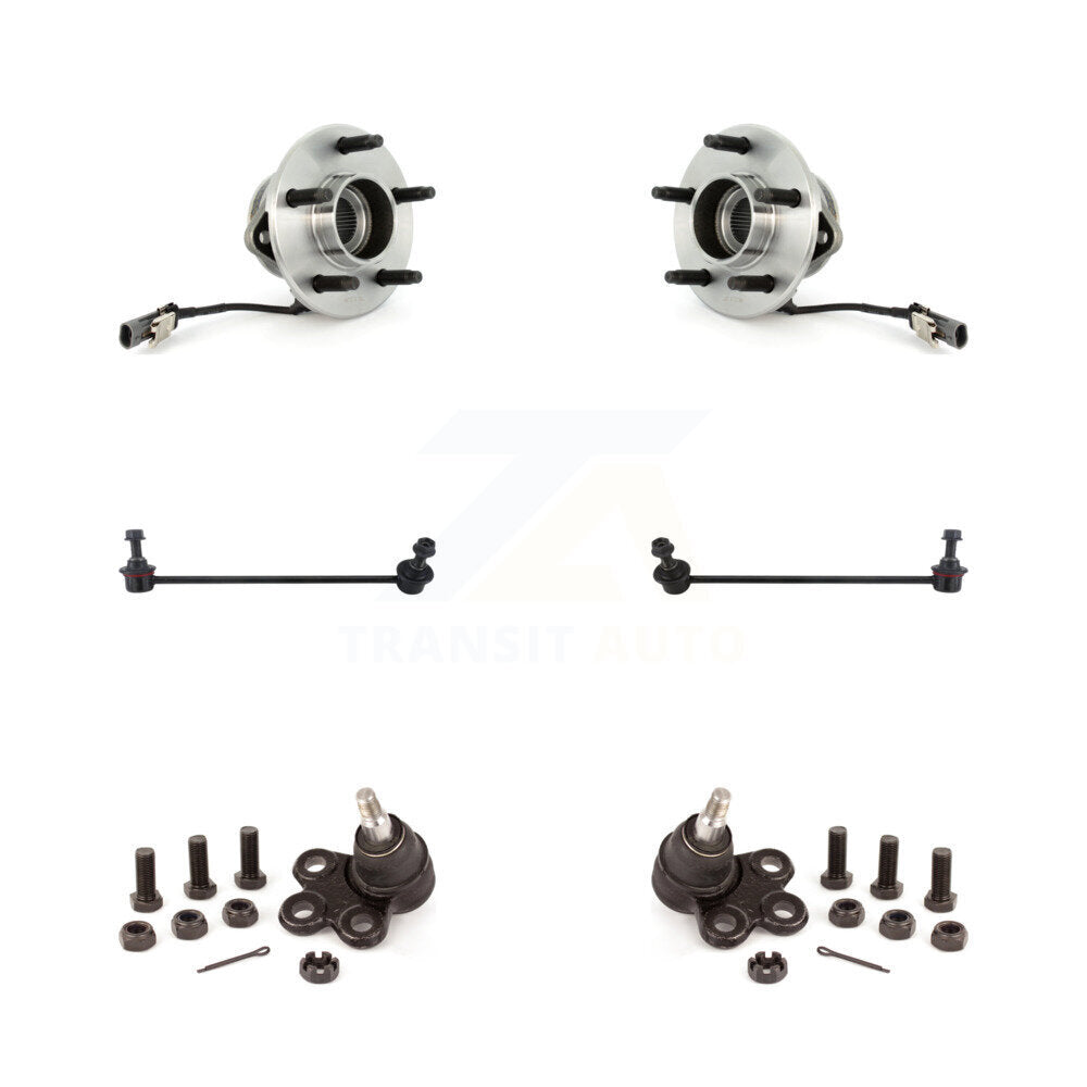 Transit Auto K7T-109451 Wheel Bearing and Hub Assembly for 2002-2007 Chevrolet Equinox, Pontiac Torrent, Saturn Vue - Front product image