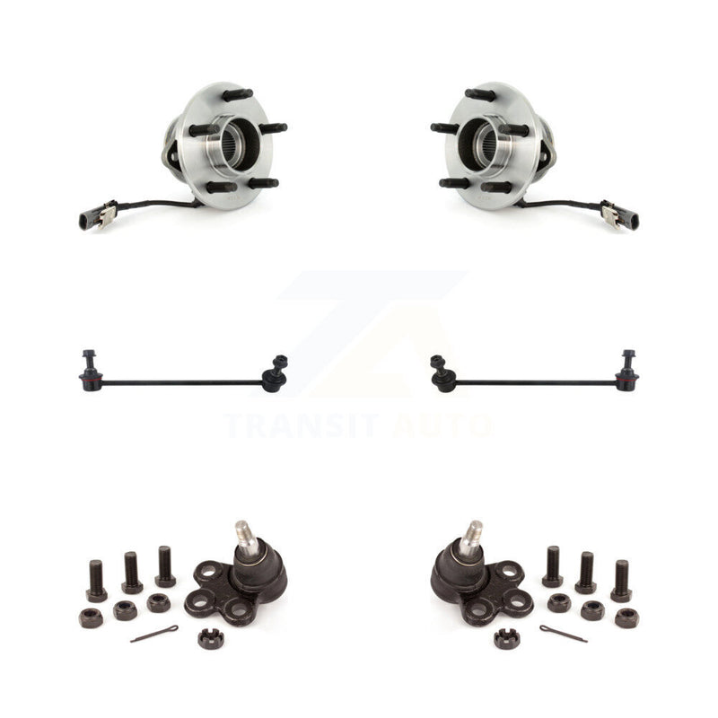 Transit Auto K7T-109451 Wheel Bearing and Hub Assembly for 2002-2007 Chevrolet Equinox, Pontiac Torrent, Saturn Vue - Front product image