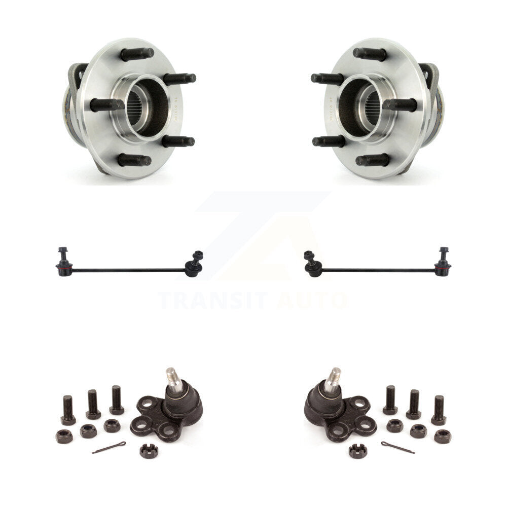 Transit Auto K7T-109452 Wheel Bearing and Hub Assembly for 2002-2007 Pontiac Torrent, Chevrolet Equinox, Saturn Vue - Front product image