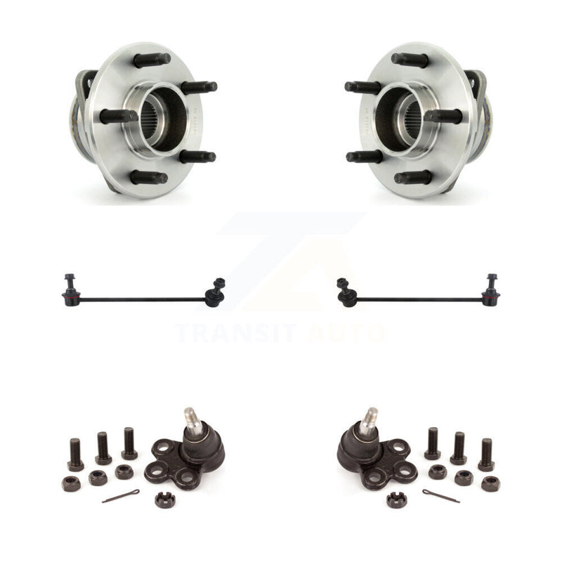 Transit Auto K7T-109452 Wheel Bearing and Hub Assembly for 2002-2007 Pontiac Torrent, Chevrolet Equinox, Saturn Vue - Front product image
