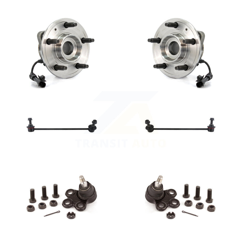 Transit Auto K7T-109453 Wheel Bearing and Hub Assembly for 2007-2009 Chevrolet Equinox, Pontiac Torrent - Front product image