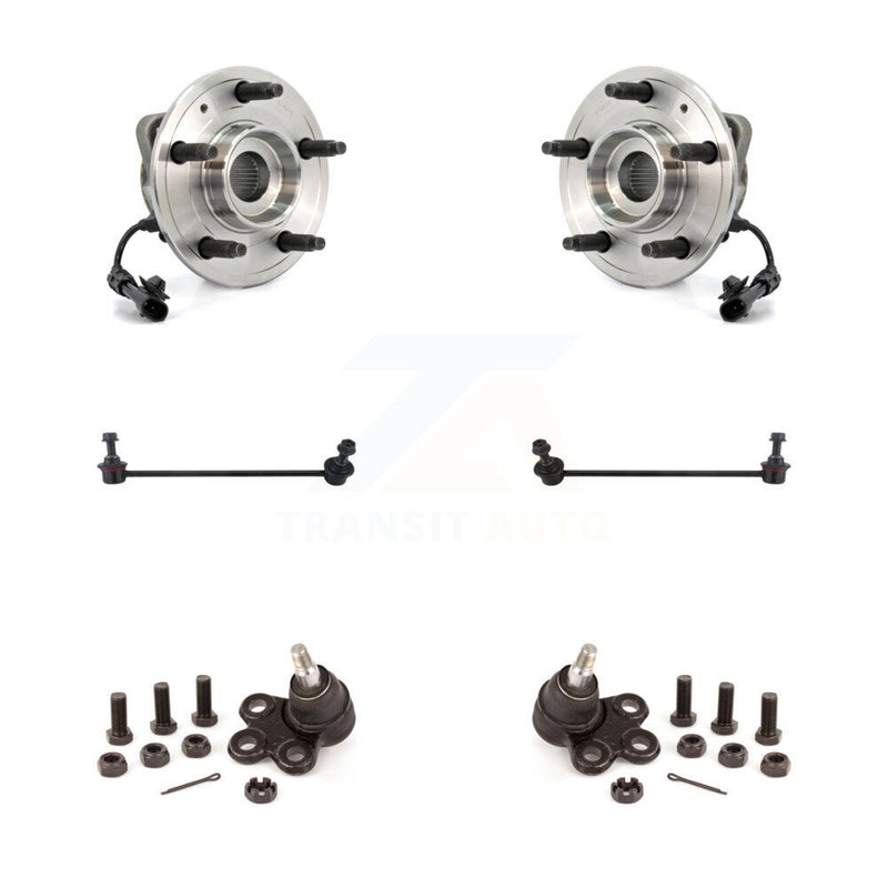 Transit Auto K7T-109453 Wheel Bearing and Hub Assembly for 2007-2009 Chevrolet Equinox, Pontiac Torrent - Front product image