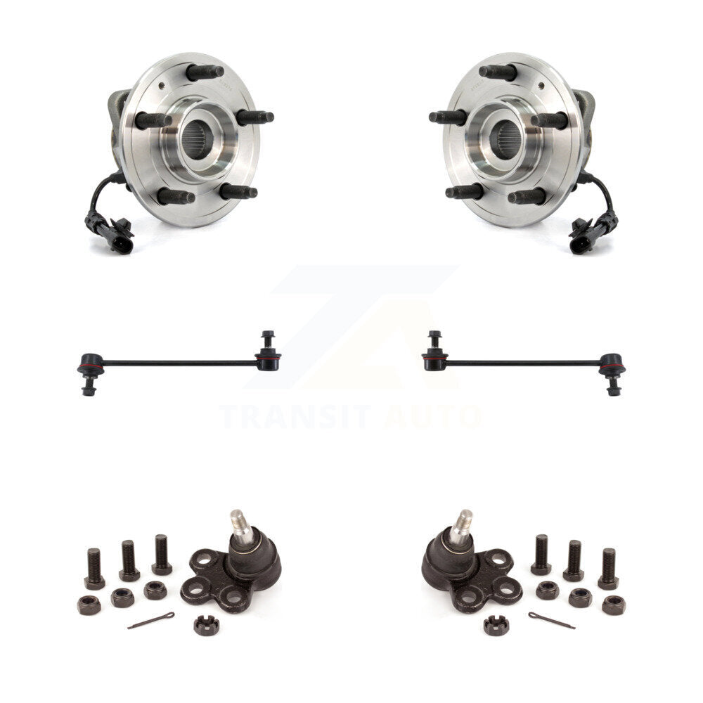 Transit Auto K7T-109454 Wheel Bearing and Hub Assembly for 2007-2015 Chevrolet Captiva Sport, Chevrolet Equinox, Pontiac Torrent & more - Front product image