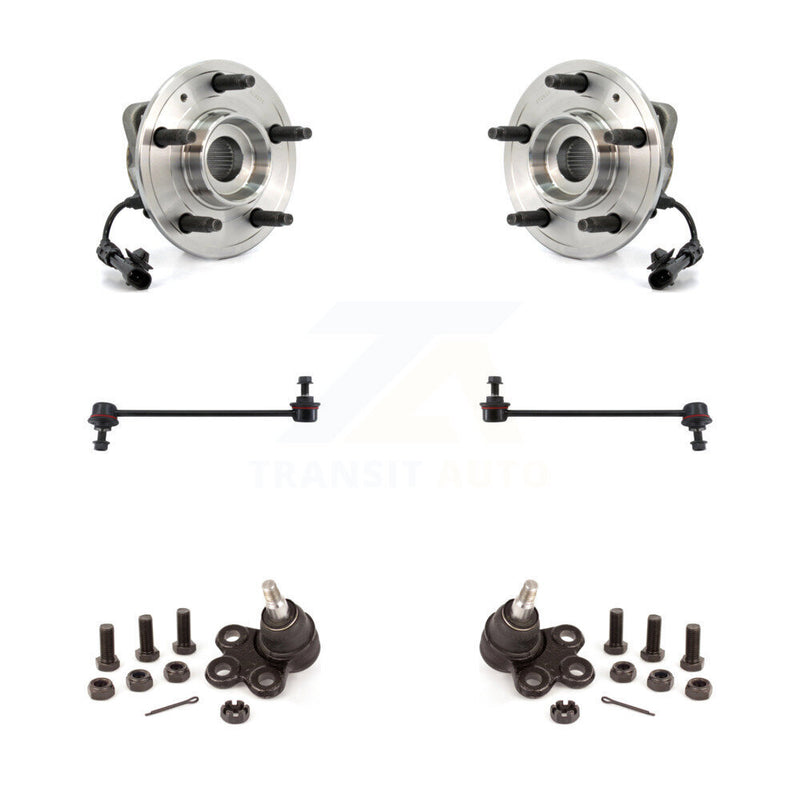 Transit Auto K7T-109454 Wheel Bearing and Hub Assembly for 2007-2015 Chevrolet Captiva Sport, Chevrolet Equinox, Pontiac Torrent & more - Front product image