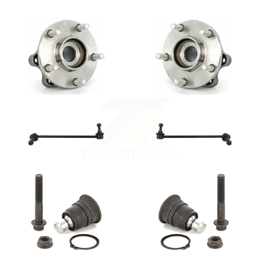 Transit Auto K7T-109462 Wheel Bearing and Hub Assembly for 2003-2009 Nissan Quest, Nissan Murano - Front product image