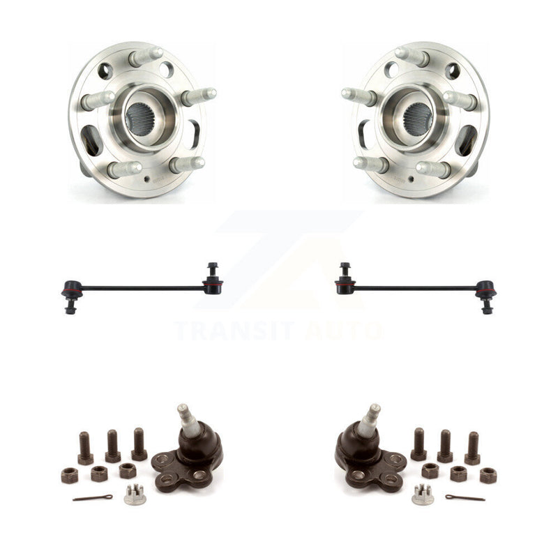 Transit Auto K7T-109463 Wheel Bearing and Hub Assembly for 2010-2017 Chevrolet Equinox, GMC Terrain - Front product image