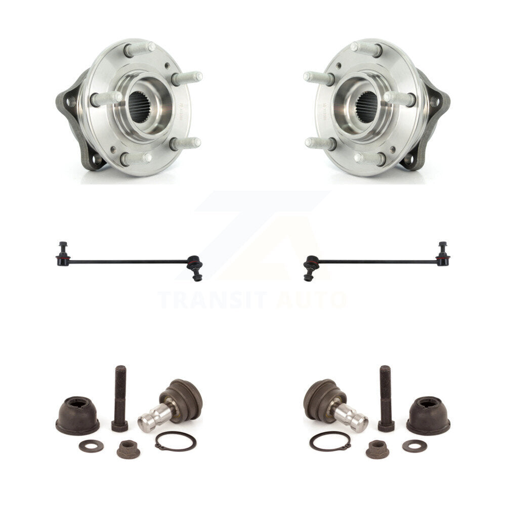Transit Auto K7T-109467 Wheel Bearing and Hub Assembly for 2007-2013 Kia Sorento, Hyundai Santa Fe - Front product image