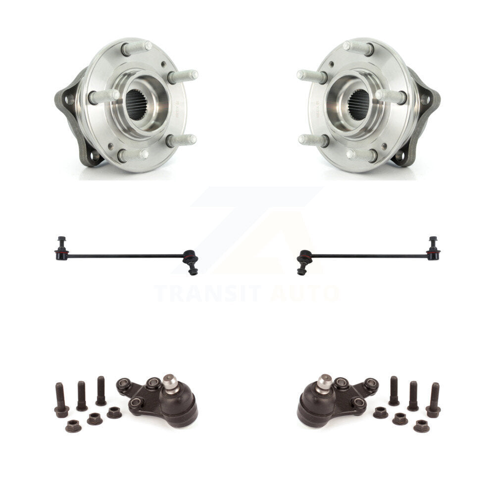 Transit Auto K7T-109468 Wheel Bearing and Hub Assembly for 2007-2012 Hyundai Veracruz - Front product image