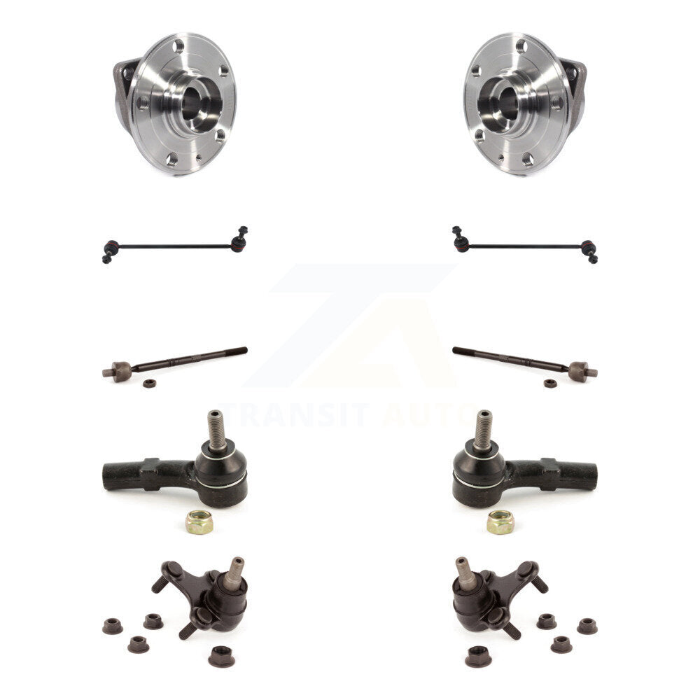 Transit Auto K7T-109478 Wheel Bearing and Hub Assembly for 2015-2023 Audi A3 Quattro, Audi S3, Volkswagen Golf R & more - Front product image