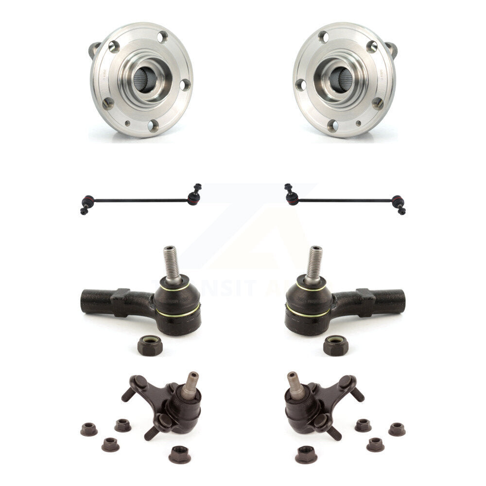 Transit Auto K7T-109491 Wheel Bearing and Hub Assembly for 2009-2017 Volkswagen CC - Front product image