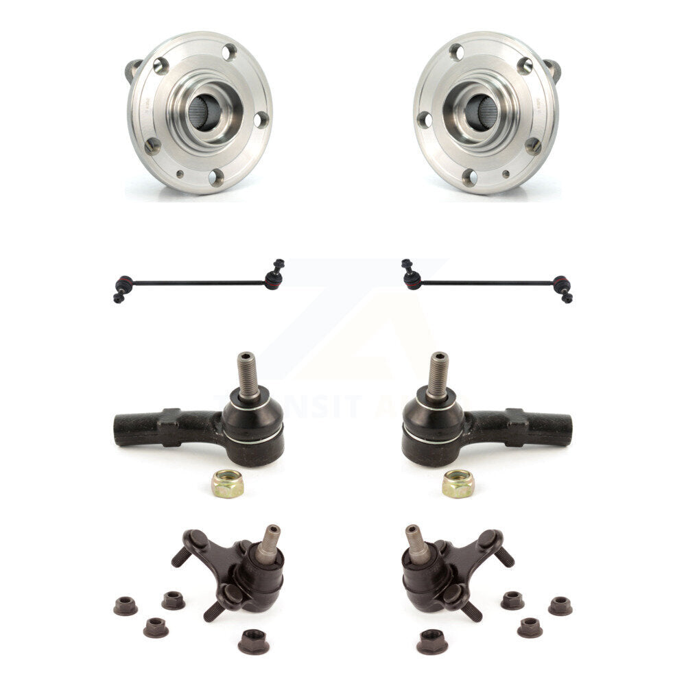 Transit Auto K7T-109492 Wheel Bearing and Hub Assembly for 2006-2010 Volkswagen Passat CC, Volkswagen Passat - Front product image