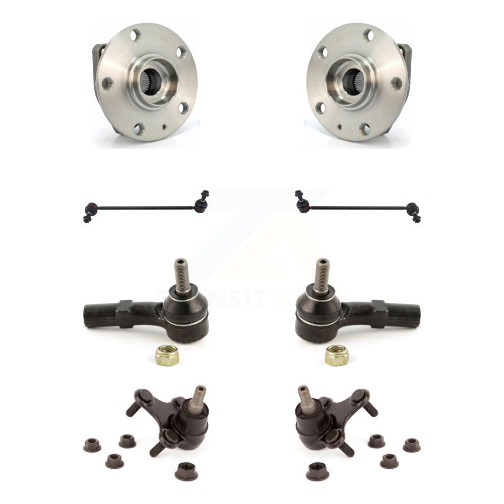 Transit Auto K7T-109494 Wheel Bearing and Hub Assembly for 2017-2019 Volkswagen Golf Alltrack - Front product image