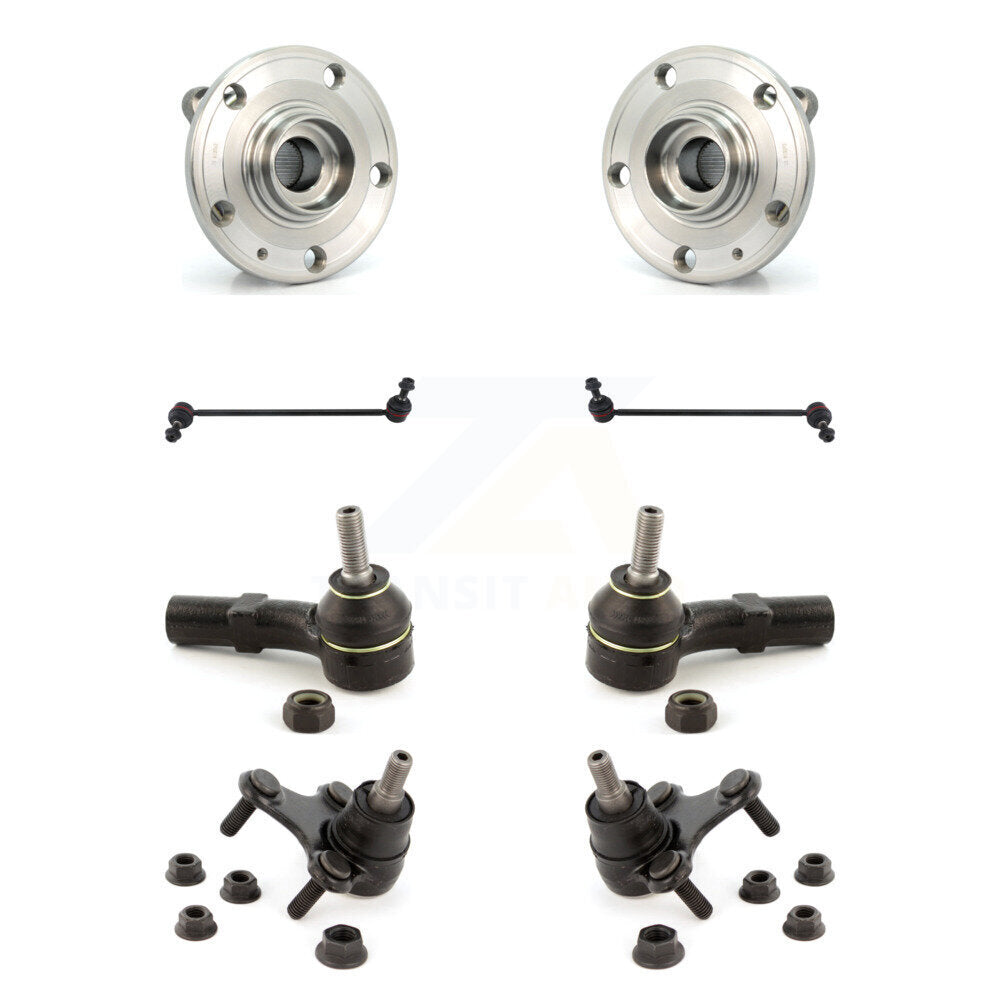 Transit Auto K7T-109499 Wheel Bearing and Hub Assembly for 2005-2022 Volkswagen Passat, Volkswagen Tiguan Limited, Audi Q3 & more - Front product image
