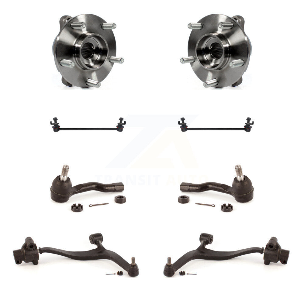 Transit Auto K7T-109580 Wheel Bearing and Hub Assembly for 2003-2008 INFINITI FX35, INFINITI FX45 - Front product image