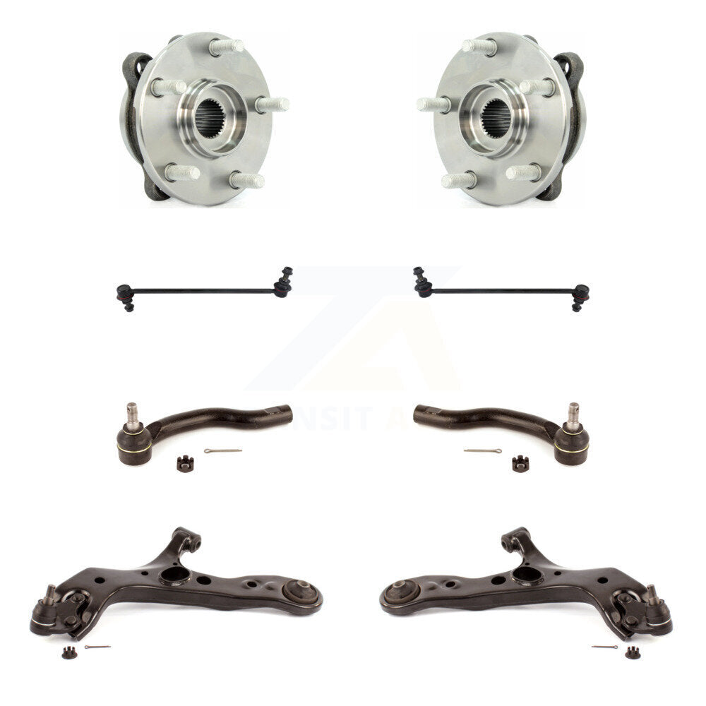 Transit Auto K7T-109594 Wheel Bearing and Hub Assembly for 2006-2018 Toyota RAV4 - Front product image