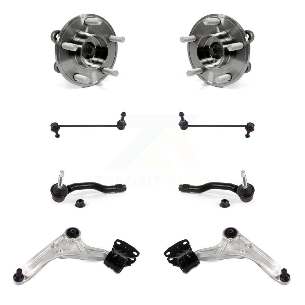 Transit Auto K7T-109625 Wheel Bearing and Hub Assembly for 2013-2020 Ford Fusion, Ford Police Responder Hybrid, Ford SSV Plug-In Hybrid & more - Front product image