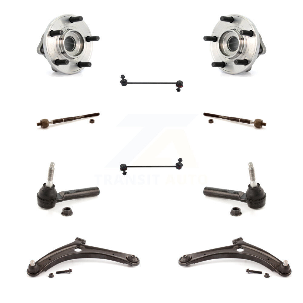 Transit Auto K7T-109713 Wheel Bearing and Hub Assembly for 2009 Dodge Caliber - Front product image