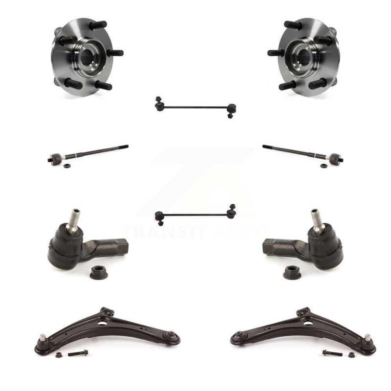 Transit Auto K7T-109714 Wheel Bearing and Hub Assembly for 2010-2011 Mitsubishi Lancer - Front product image