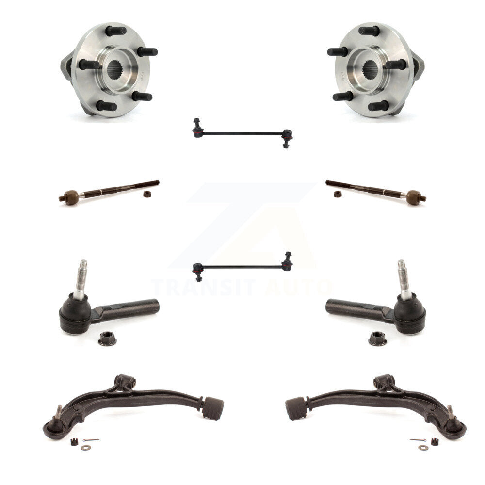 Transit Auto K7T-109735 Wheel Bearing and Hub Assembly for 2005-2007 Chrysler Town & Country, Dodge Caravan, Dodge Grand Caravan - Front product image