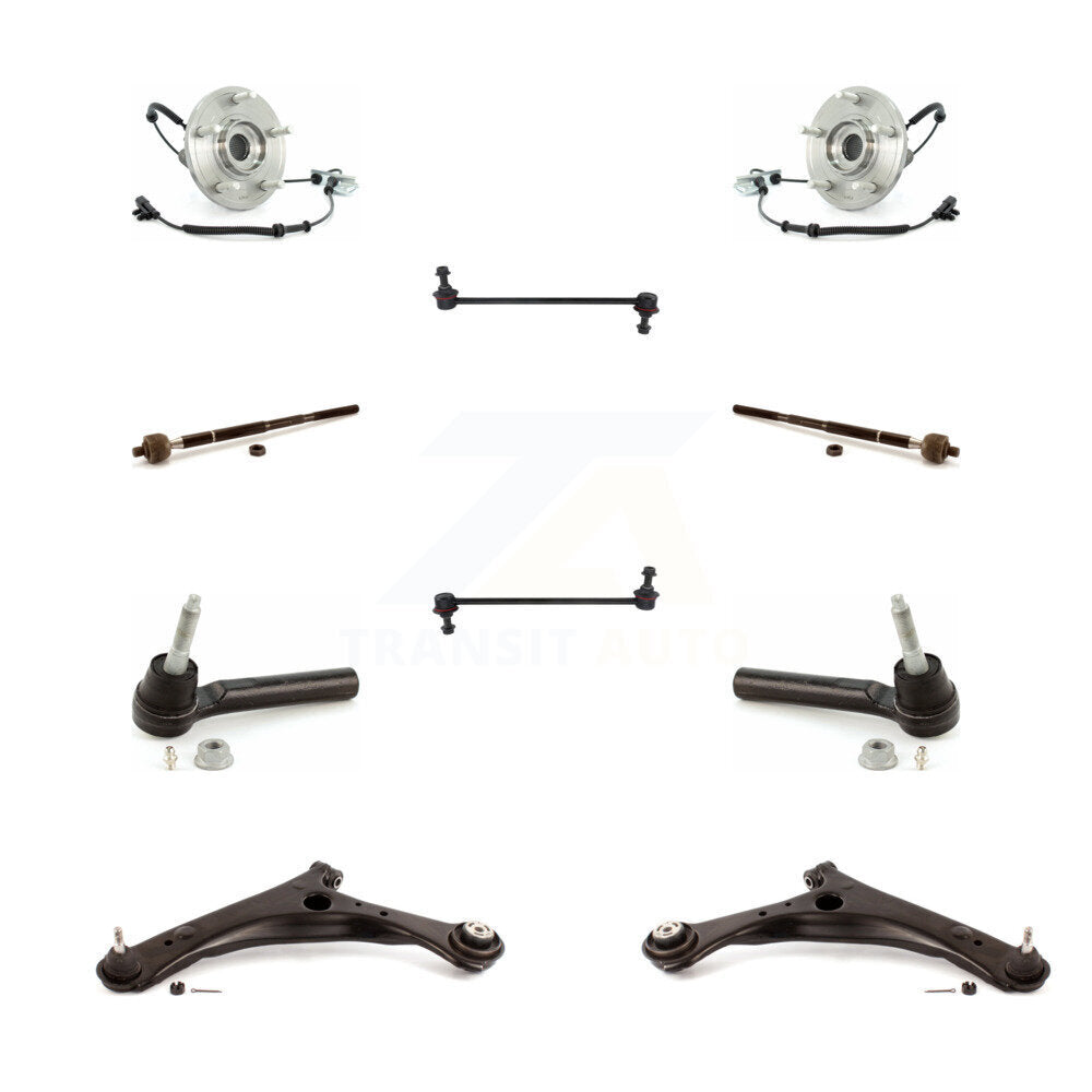 Transit Auto K7T-109737 Wheel Bearing and Hub Assembly for 2008-2010 Chrysler Town & Country, Dodge Grand Caravan - Front product image