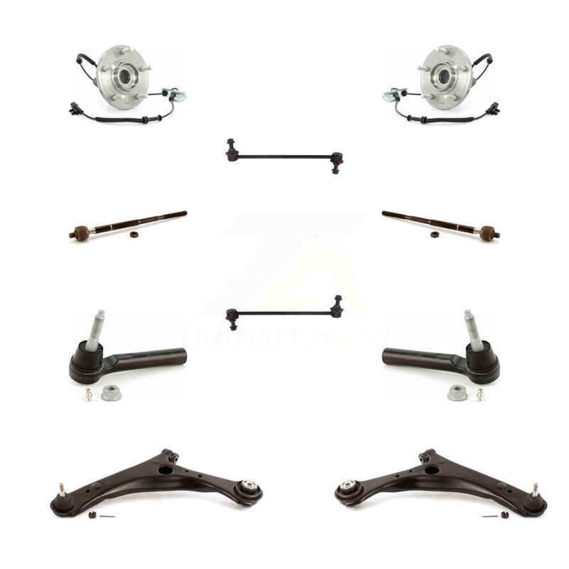 Transit Auto K7T-109737 Wheel Bearing and Hub Assembly for 2008-2010 Chrysler Town & Country, Dodge Grand Caravan - Front product image