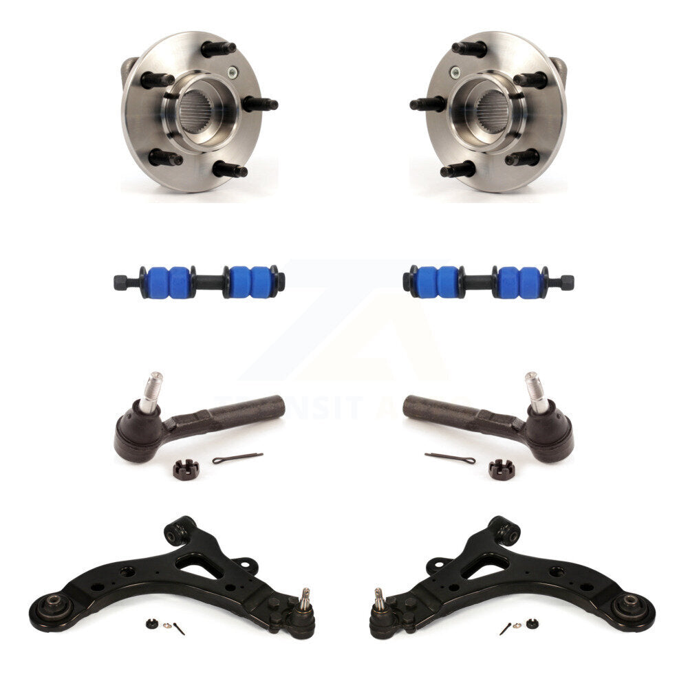 Transit Auto K7T-109784 Wheel Bearing and Hub Assembly for 2003-2007 Buick Rendezvous, Pontiac Aztek - Front product image
