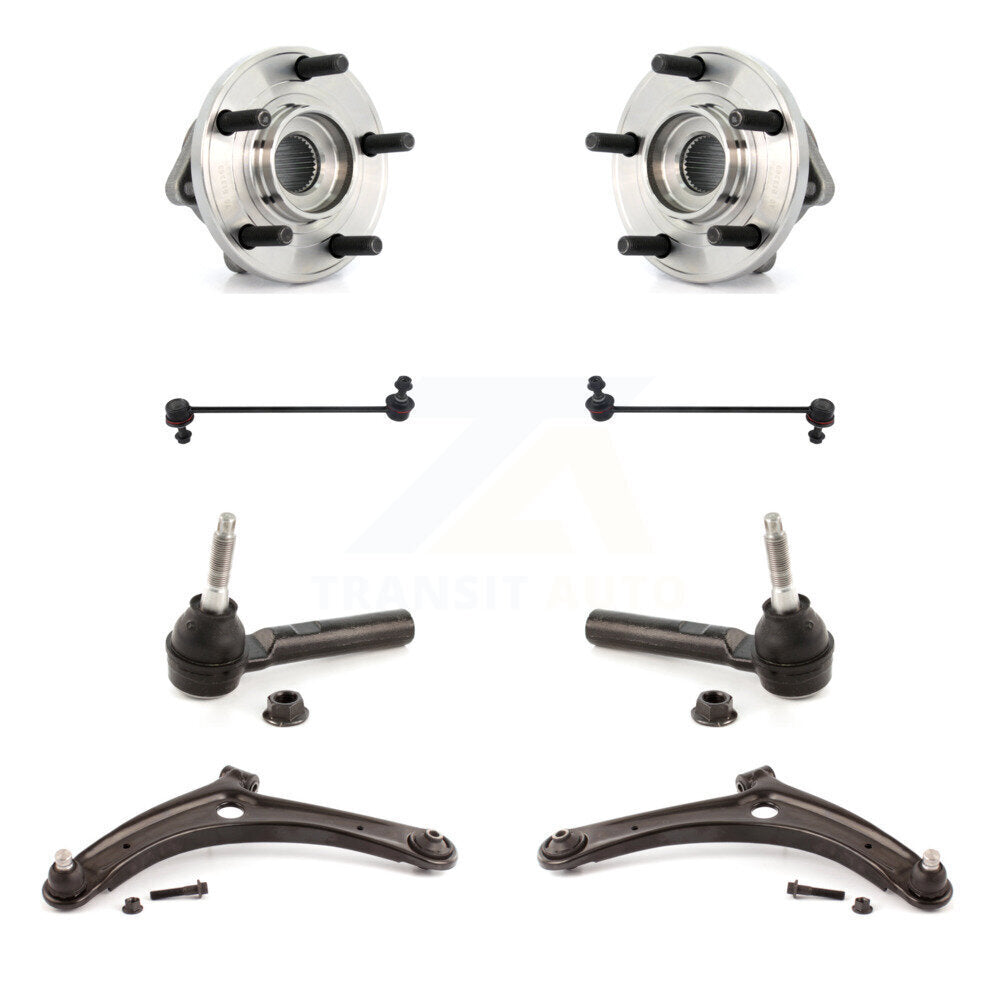 Transit Auto K7T-109809 Wheel Bearing and Hub Assembly for 2009 Dodge Caliber - Front product image