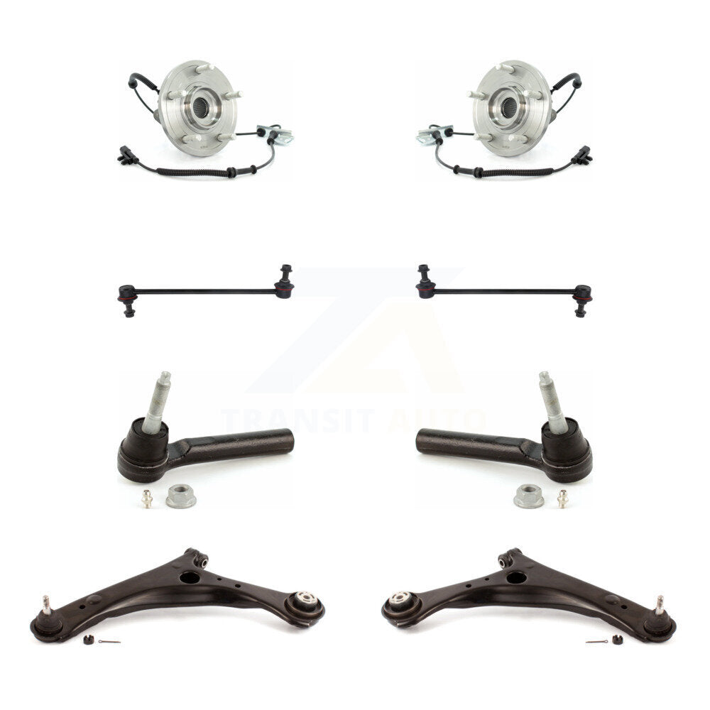 Transit Auto K7T-109823 Wheel Bearing and Hub Assembly for 2008-2012 Volkswagen Routan, Chrysler Town & Country, Dodge Grand Caravan - Front product image