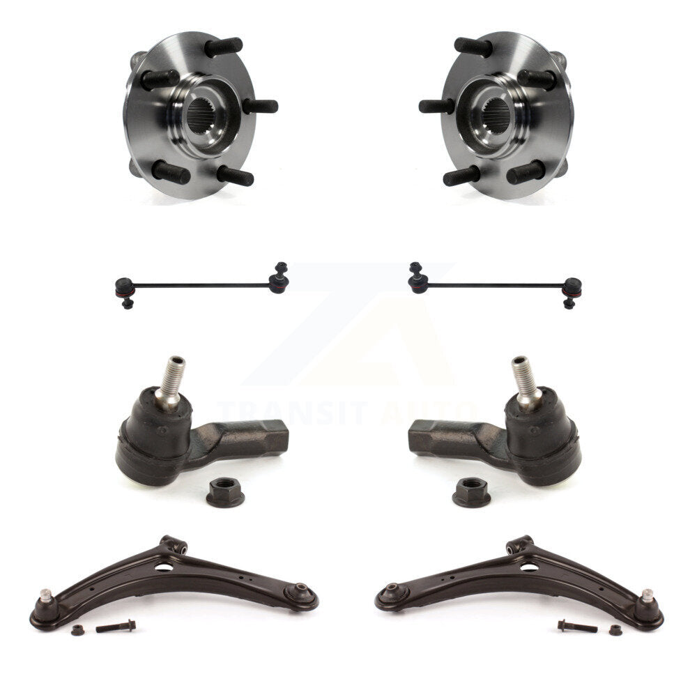 Transit Auto K7T-109838 Wheel Bearing and Hub Assembly for 2010-2011 Mitsubishi Lancer - Front product image