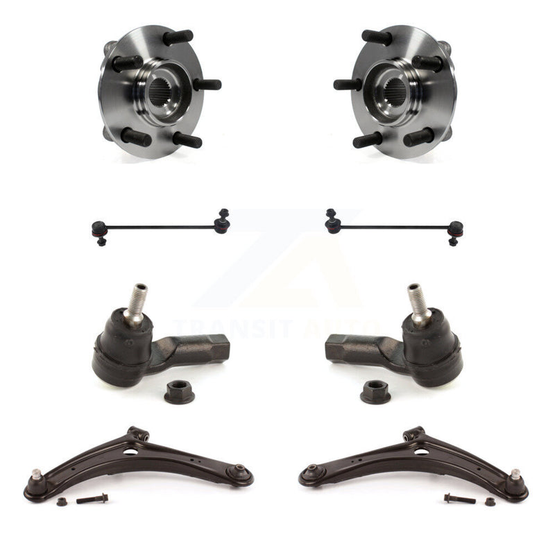 Transit Auto K7T-109838 Wheel Bearing and Hub Assembly for 2010-2011 Mitsubishi Lancer - Front product image