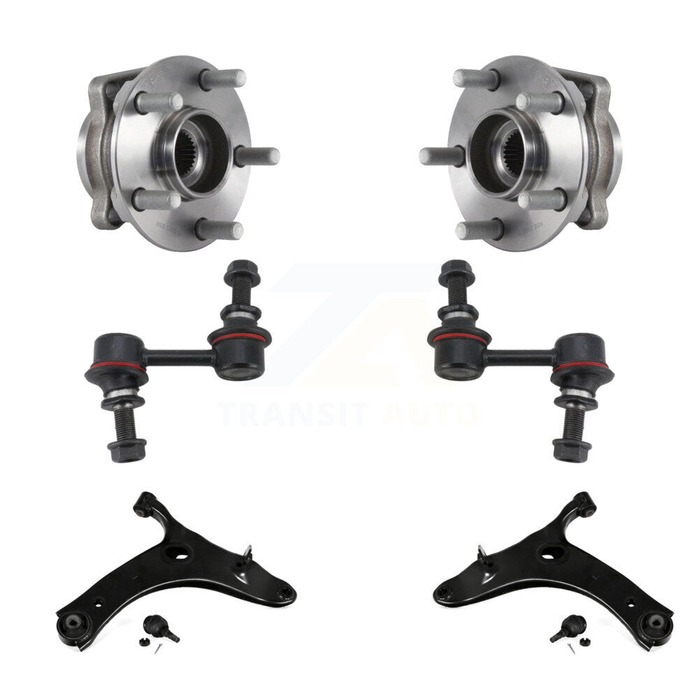 Transit Auto K7T-109877 Wheel Bearing and Hub Assembly for 2014-2017 Subaru Crosstrek, Subaru XV Crosstrek - Front product image
