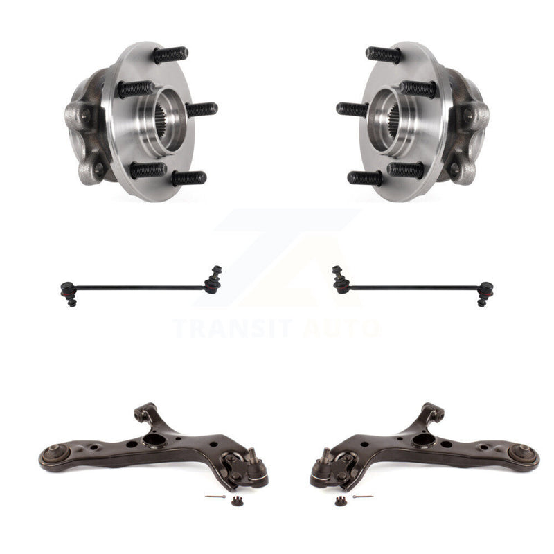 Transit Auto K7T-109883 Wheel Bearing and Hub Assembly for 2015-2021 Lexus NX300h, Lexus NX300, Lexus NX200t - Front product image