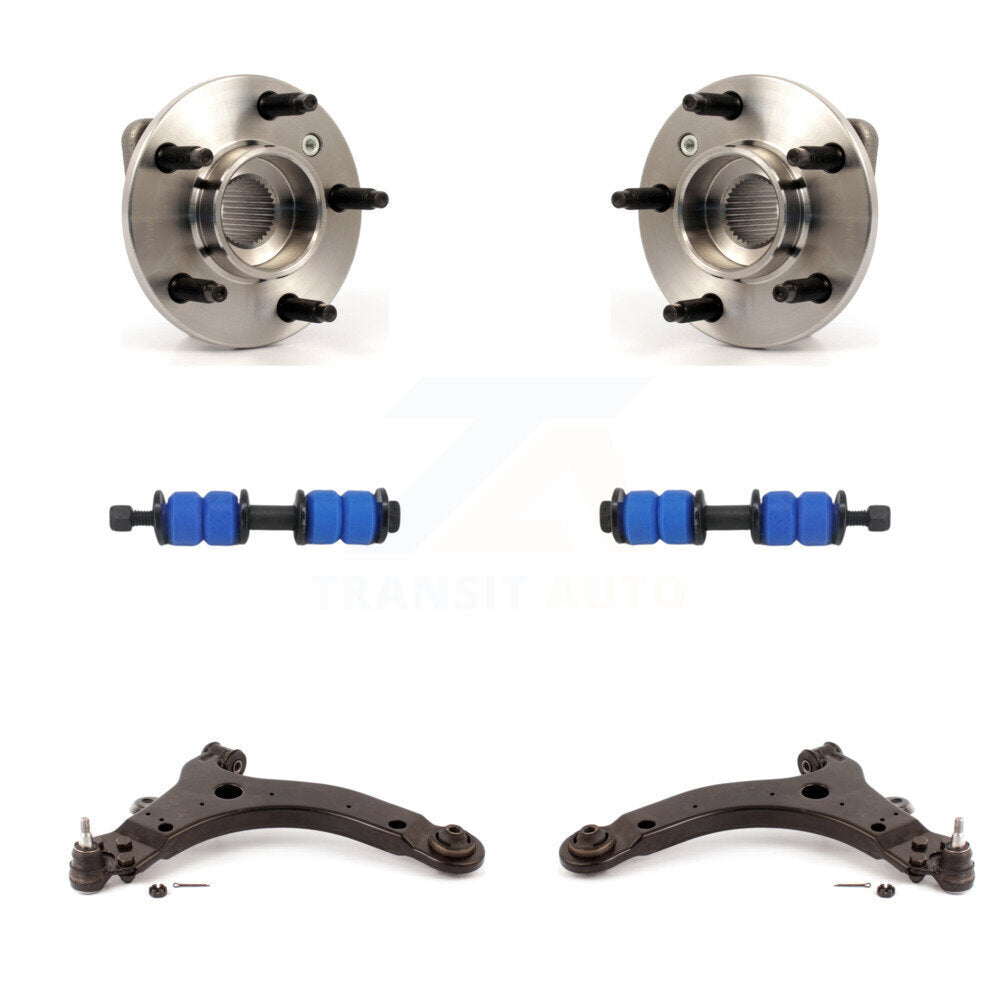 Transit Auto K7T-109898 Wheel Bearing and Hub Assembly for 2000-2008 Pontiac Grand Prix, Chevrolet Impala, Buick Allure & more - Front product image