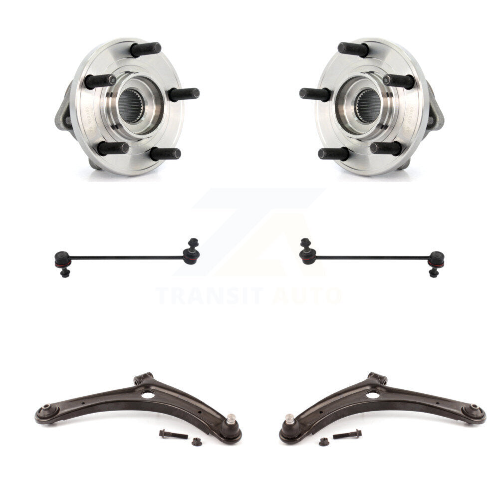Transit Auto K7T-109924 Wheel Bearing and Hub Assembly for 2009 Dodge Caliber - Front product image