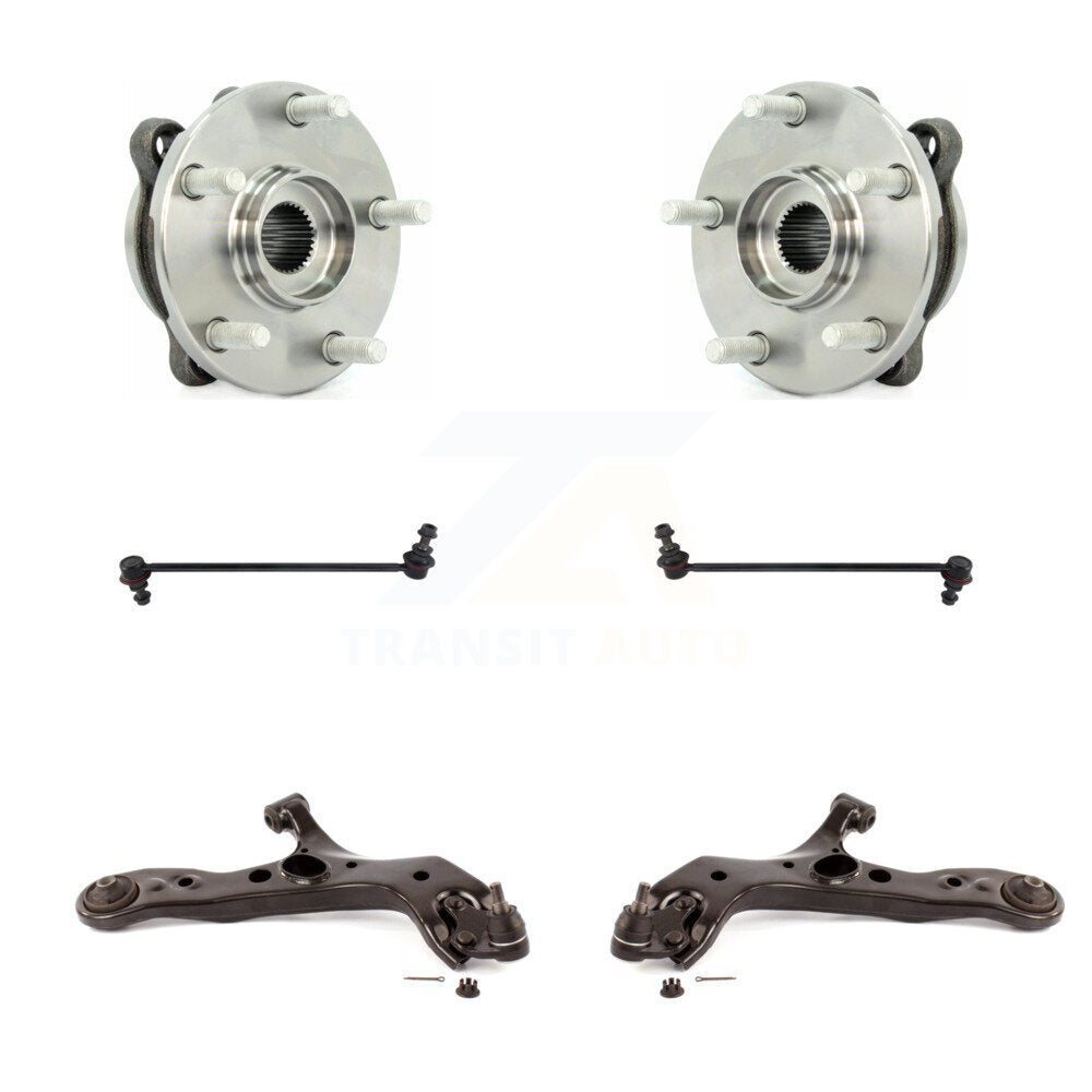 Transit Auto K7T-109932 Wheel Bearing and Hub Assembly for 2006-2018 Toyota RAV4 - Front product image