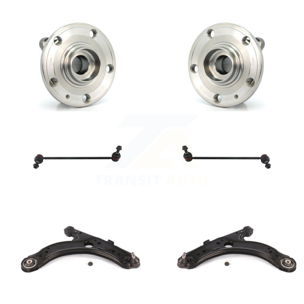 Transit Auto K7T-109939 Wheel Bearing and Hub Assembly for 2006 Volkswagen Jetta - Front product image
