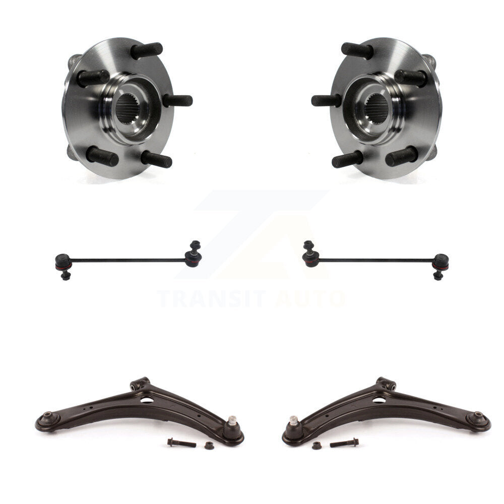 Transit Auto K7T-109990 Wheel Bearing and Hub Assembly for 2010-2011 Mitsubishi Lancer - Front product image