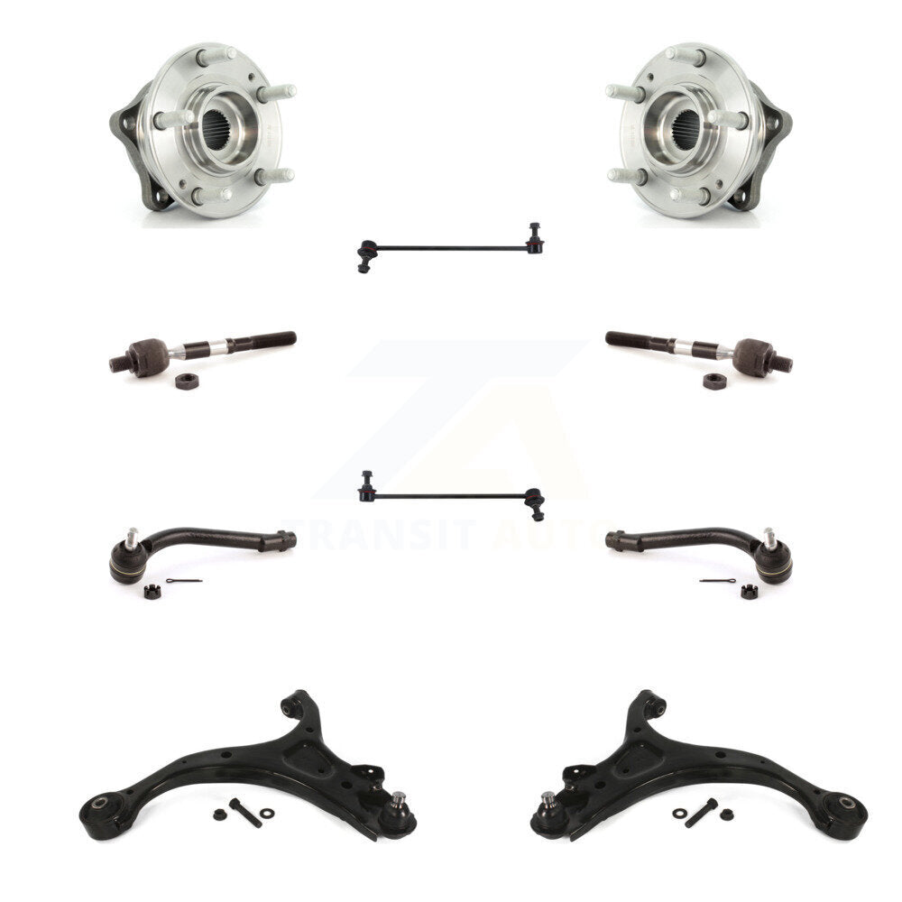 Transit Auto K7T-110016 Wheel Bearing and Hub Assembly for 2007-2013 Kia Sorento, Hyundai Santa Fe - Front product image