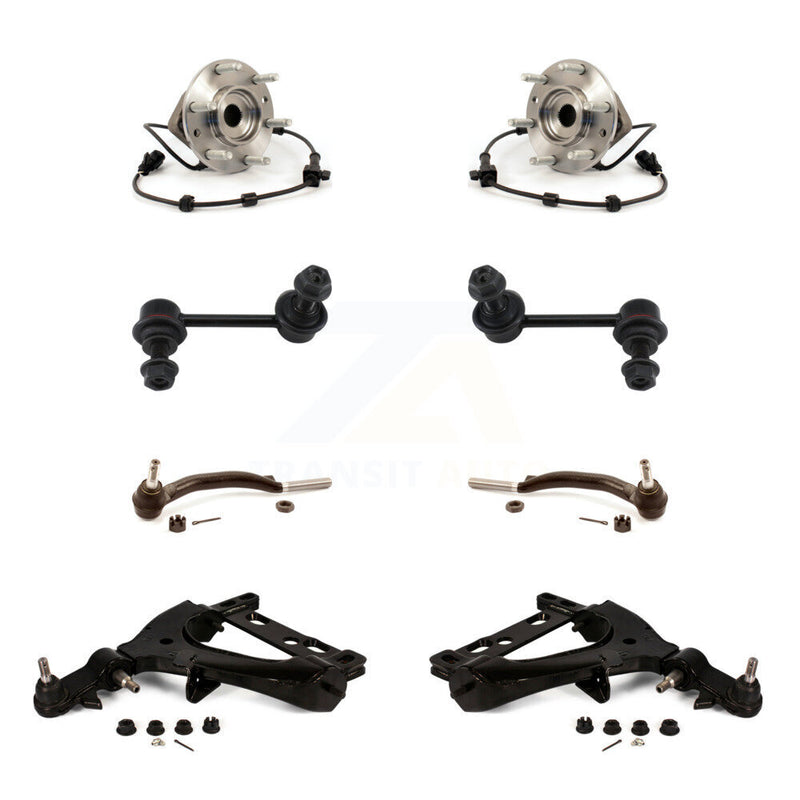 Transit Auto K7T-110030 Wheel Bearing and Hub Assembly for 2004-2008 Saab 9-7x, Buick Rainier, Chevrolet Trailblazer & more - Front product image