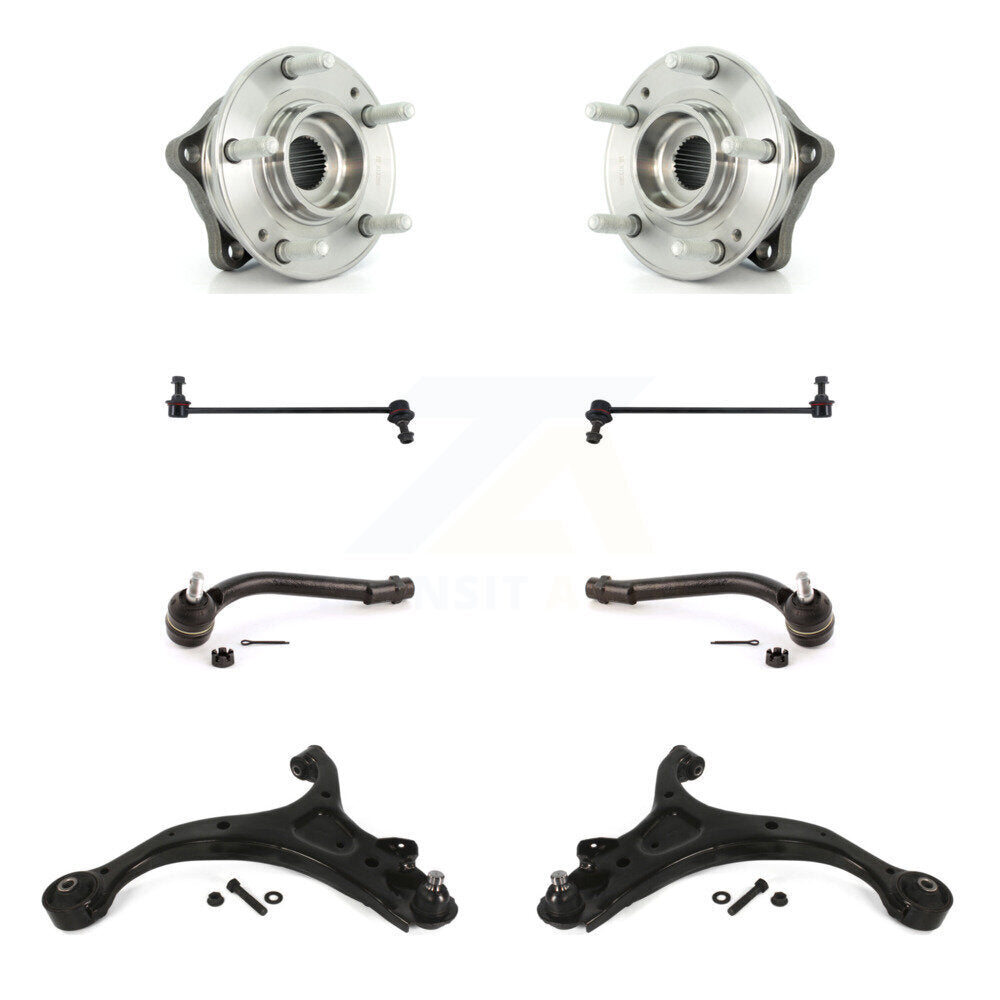 Transit Auto K7T-110040 Wheel Bearing and Hub Assembly for 2007-2013 Kia Sorento, Hyundai Santa Fe - Front product image