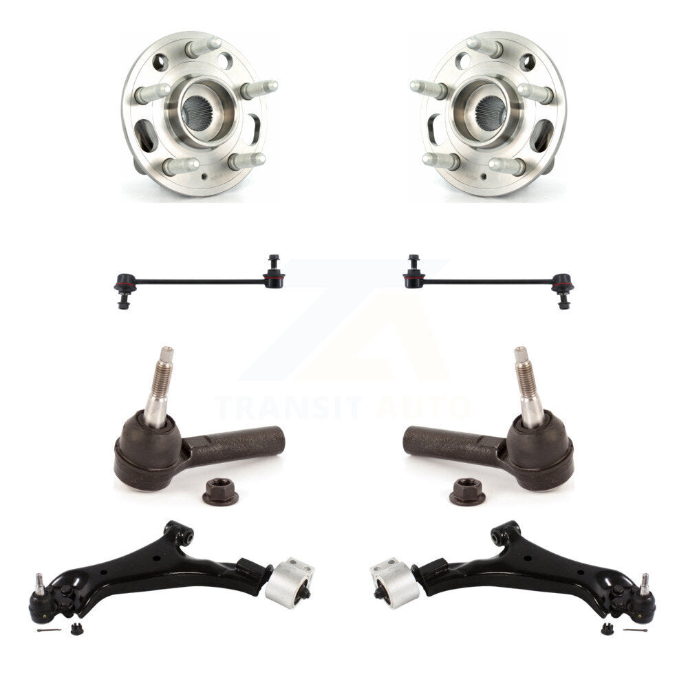 Transit Auto K7T-110068 Wheel Bearing and Hub Assembly for 2010-2017 Chevrolet Equinox, GMC Terrain - Front product image