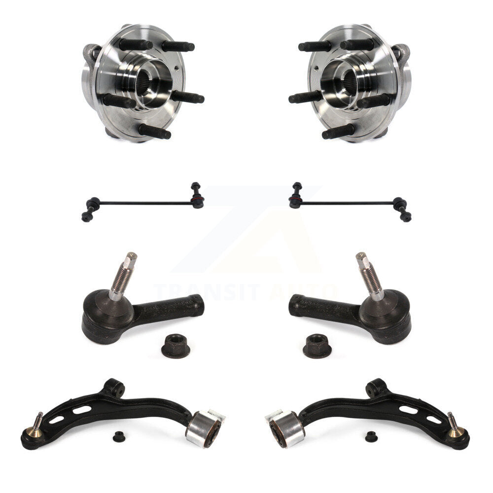 Transit Auto K7T-110079 Wheel Bearing and Hub Assembly for 2013-2019 Ford Special Service Police Sedan, Ford Police Interceptor Sedan - Front product image