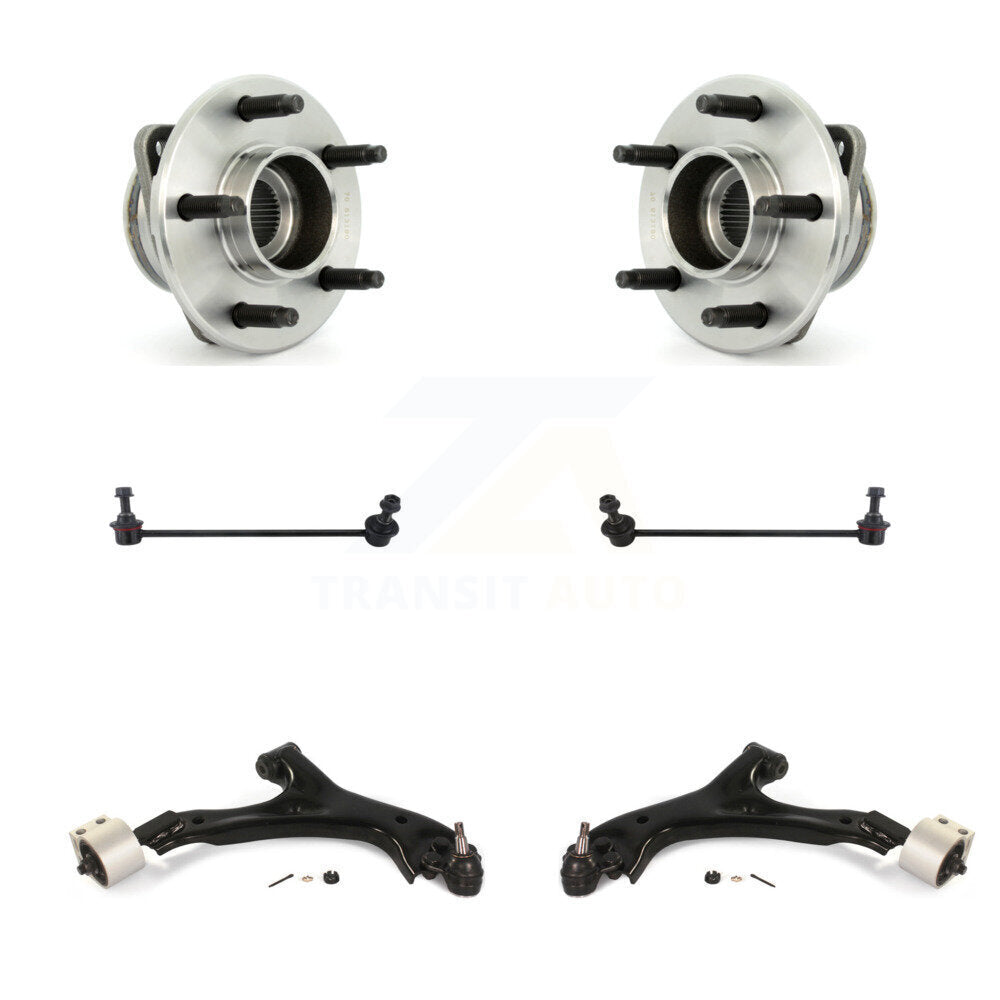 Transit Auto K7T-110111 Wheel Bearing and Hub Assembly for 2002-2007 Pontiac Torrent, Chevrolet Equinox, Saturn Vue - Front product image